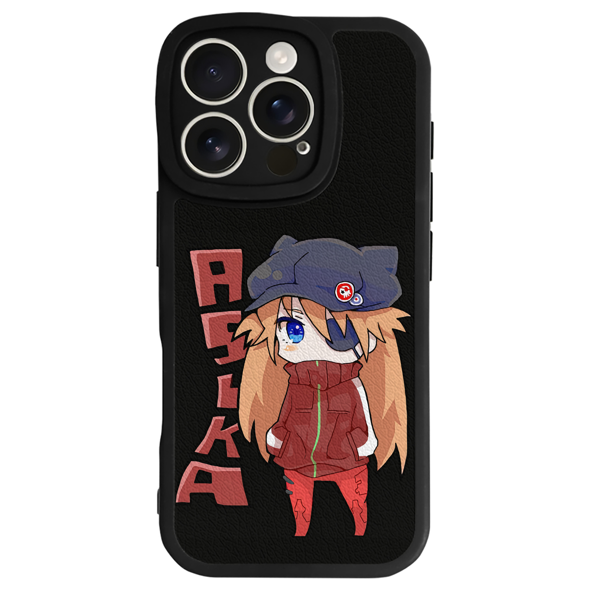 （画像用） EVA 新世紀エヴァンゲリオン 【iPhone 16シリーズ対応】シリコンスマホケース（レザー調） 材質：シリコン